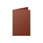 Clairefontaine pollen c6 - cartes  demi - pli prplies - cacao - 110 x 155 mm - 210 g / m - 25 feuille(s) ...