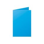 Clairefontaine pollen c6 - cartes plies en deux - turquoise - 111 x 158 mm - 210 g / m - 25 carte(s) ...