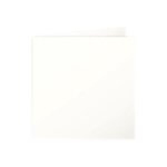 Clairefontaine pollen - cr�me - 160 x 160 mm - 210 g / m - 25 feuille(s) cartes � demi - pli pr�pli�es ...