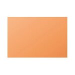 Clairefontaine pollen - papier - orange - 82 x 128 mm - 210 g / m - 25 carte(s) cartes � fibres teint�es ...