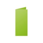 Clairefontaine pollen dl - cartes  demi - pli teinte - vert intense - 106 x 213 mm - 210 g / m - 25 ...