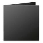 Clairefontaine pollen - papier - noir - 160 x 160 mm - 210 g / m - 25 feuille(s) cartes pli�es en deux ...