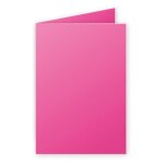 Clairefontaine pollen - papier - rose intense - 110 x 155 mm - 210 g / m - 25 carte(s) cartes pli�es ...