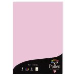 Clairefontaine pollen - rose drag�e - a4 (210 x 297 mm) - 210 g / m - 25 feuille(s) papier color�