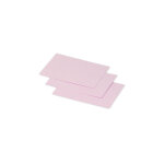 Clairefontaine pollen simple cards - papier - rose drag�e - 70 x 95 mm - 210 g / m - 25 carte(s) cartes ...