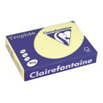 Clairefontaine trophe - papier teint - jaune citron - a4 (210 x 297 mm) - 80 g / m - 500 feuille(s) ...