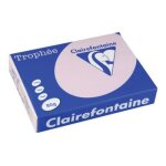 Clairefontaine troph�e - papier teint� - lilas - a4 (210 x 297 mm) - 80 g / m - 500 feuille(s)