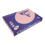 Clairefontaine troph�e - papier teint� - rose - a3 (297 x 420 mm) - 80 g / m - 500 feuille(s)