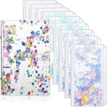 Classeur a6 pochettes pour ordinateur portable, 10 pices, pochettes incluses, pour l'cole et le bureau ...