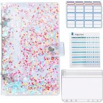 Classeur pour ordinateur portable, avec 12 poches transparentes a fermeture eclair, pochette a feuilles ...