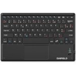Clavier azerty bluetooth avec un ecran tactile, ultra mince, pav� tactile pour ipad, galaxy tab, iphone, ...
