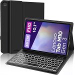 Clavier azerty pour lenovo tab m10 3rd generation 10. 1 , clavier rétroéclairé magnétique bluetooth, ... Clavier azerty pour lenovo tab m10 3rd generation 10. 1 , clavier rétroéclairé magnétique bluetooth, ...