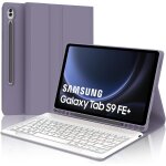 Clavier azerty pour samsung galaxy tab s9 fe + 12. 4 , clavier magnétique détachable bluetooth, violet ... Clavier azerty pour samsung galaxy tab s9 fe + 12. 4 , clavier magnétique détachable bluetooth, violet ...