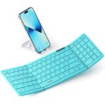 Clavier bluetooth pliable - mini portable clavier sans fil avec pav? num?rique, azerty, rechargeable, ... Clavier bluetooth pliable - mini portable clavier sans fil avec pav? num?rique, azerty, rechargeable, ...