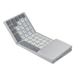 Clavier bluetooth pliable avec pav¿¿ tactile clavier de bureau sans fil Clavier bluetooth pliable avec pav¿¿ tactile clavier de bureau sans fil