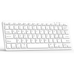 Clavier bluetooth rechargeable pour ipad, air, pro, mini, samsung tablette, android et windows, clavier ...