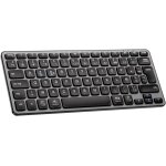 Clavier bluetooth, clavier sans fil, compact, ultra - mince, rechargeable, clavier azerty fran�ais pour ...