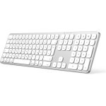 Clavier bluetooth sans fil pour mac, disposition allemande qwertz, clavier fin pour ipad, iphone 16 / ... Clavier bluetooth sans fil pour mac, disposition allemande qwertz, clavier fin pour ipad, iphone 16 / ...