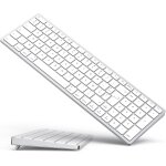 Clavier bluetooth sans fil pour mac os u2013 disposition azerty, touches ciseaux pour une frappe prcise, ...