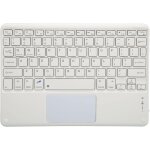 Clavier bluetooth sans fil ultra fin avec pavé tactile intégré, clavier rechargeable portable léger et ... Clavier bluetooth sans fil ultra fin avec pavé tactile intégré, clavier rechargeable portable léger et ...