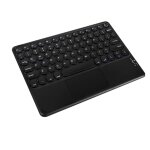 Clavier bluetooth avec touches rondes et pav� tactile - compatible avec ipad, tablettes et smartphones ...