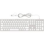 Clavier filaire en aluminium pour ordinateur apple mac, clavier britannique extra fin avec pav� num�rique, ...
