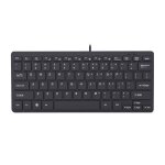 Clavier filaire portable, mini usb, ultra mince, 78 touches, pour ordinateur portable, pc de bureau