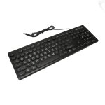 Clavier filaire rétroéclairé à 104 touches, grand format, standard professionnel, pour personnes âgées ... Clavier filaire rétroéclairé à 104 touches, grand format, standard professionnel, pour personnes âgées ...