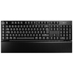 Clavier filaire usb 2. 0 be quiet light mount, noir / led silent linear bt003fr