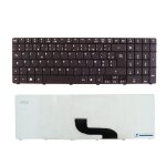 Clavier fran�ais azerty noir pour ordinateur portable packard bell easynote lm85