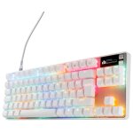 Clavier gamer steelseries apex pro tkl gen 3 fr blanc