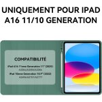Clavier ipad a16 11 ème generation 2025 / 10 ème generation 10. 9 , azerty français clavier bluetooth ... Clavier ipad a16 11 ème generation 2025 / 10 ème generation 10. 9 , azerty français clavier bluetooth ...