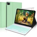 Clavier pour ipad air 5 / ipad air 4, clavier ipad pro 11, clavier azerty blanc d�tachable � connectivit� ...