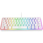 Clavier de jeu, 60 % pour cent, mini clavier m?canique filaire ? sensation m?canique, portable, compact, ... Clavier de jeu, 60 % pour cent, mini clavier m?canique filaire ? sensation m?canique, portable, compact, ...