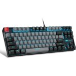 Clavier de jeu m�canique a 75 %, interrupteur bleu, r�tro�clairage led, 87 touches, claviers d'ordinateur ...