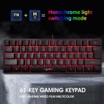 Clavier de jeu mécanique filaire pour ordinateur portable, ergonomique, rétroéclairé par led, en stock ... Clavier de jeu mécanique filaire pour ordinateur portable, ergonomique, rétroéclairé par led, en stock ...