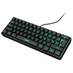Clavier de jeu mcanique filaire avec rtro clairage rvb, 61 touches, usb, pour ordinateur