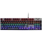 Clavier de jeu m�canique filaire rvb, 104 touches, axe vert, pour ordinateur portable