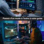 Clavier de jeu mécanique, avec lumière led, 104 touches, noir Clavier de jeu mécanique, avec lumière led, 104 touches, noir