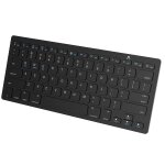 Clavier de jeu sans fil silencieux universel, bluetooth, pour macbook, pc, ordinateur portable, anglais ...