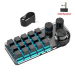 Clavier macro bluetooth 5. 0 pigments rvb, mécanique pour photoshop, clavier de jeu, hotswap - type 2. ... Clavier macro bluetooth 5. 0 pigments rvb, mécanique pour photoshop, clavier de jeu, hotswap - type 2. ...