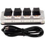 Clavier macro pour pc de bureau, 3 / 4 / 6 / 9 / 12 touches usb bureau gaming boutons de clavier m�caniques ...