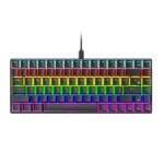 Clavier mécanique de jeu sans fil bluetooth, 84 touches, double mode, machine à écrire, interchangeable, ... Clavier mécanique de jeu sans fil bluetooth, 84 touches, double mode, machine à écrire, interchangeable, ...