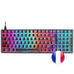 Clavier m�canique - mars gaming - mkultra - compact 96% - switch outemu sq bleu - rgb chroma