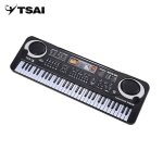 Clavier de musique électronique 61 touches, orgue électrique avec microphone, instrument de musique pour ... Clavier de musique électronique 61 touches, orgue électrique avec microphone, instrument de musique pour ...