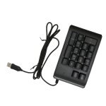 Clavier numrique 19 touches avec 3 couleurs rtroclaires en forme de u, plug and play, pav numrique ...