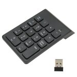 Clavier numrique sans fil 2. 4g, touches chocolat, plug and play, 18 touches, pav numrique pour comptable ...