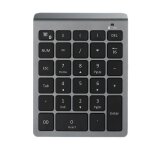 Clavier num�rique sans fil bluetooth, 28 touches, numpad, pav� num�rique pour compter, windows, android, ...