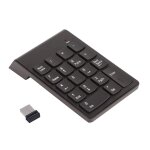 Clavier numérique ultra mince sans fil 2. 4g, 18 touches avec mini récepteur usb, mode veille automatique, ... Clavier numérique ultra mince sans fil 2. 4g, 18 touches avec mini récepteur usb, mode veille automatique, ...