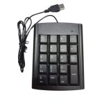 Clavier numrique usb 19 touches, format complet, mini pav numrique mince et portable pour ordinateur ...